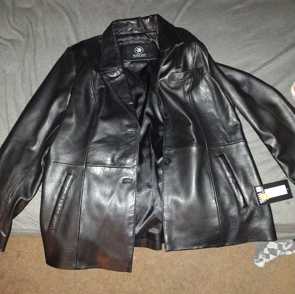 whet blu Jackets & Blazers - Brand New lambskin jacket